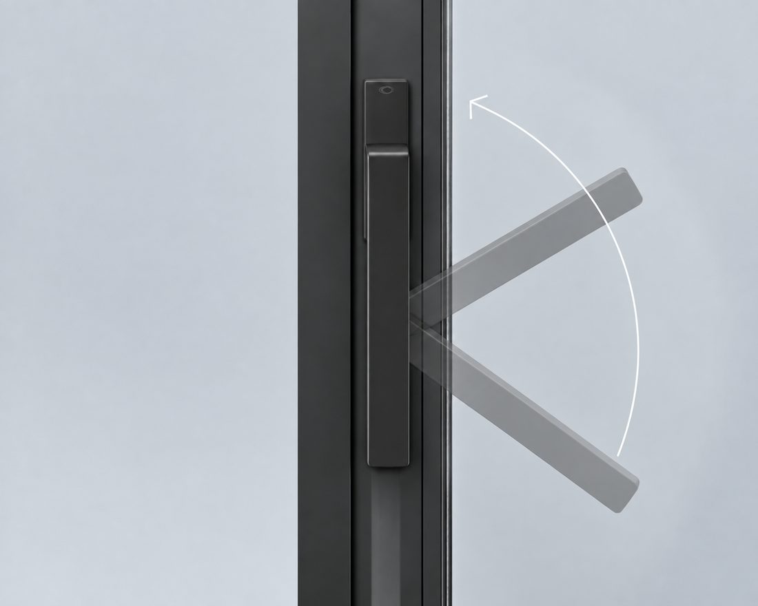 SL550 handle close-up